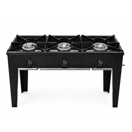 Anafe 3 Platos Alto 43x43 cm. GLP