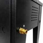 Anafe 3 Platos Alto 43x43 cm. GLP 4