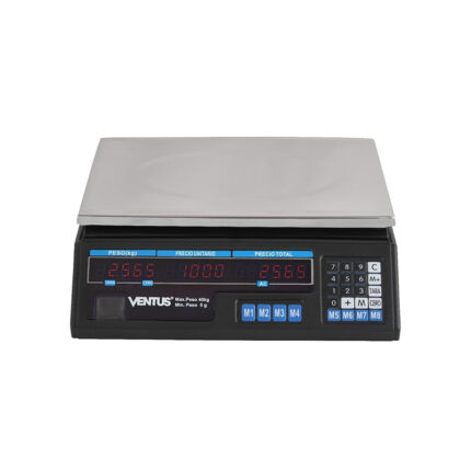 Balanza Digital De 40 Kg Led Rojo B-40 Ventus - imagen 2