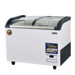 Conservadora Tapa Vidrio Curva 320L + Depósito Desechos Ventus - imagen 3