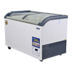 Conservadora Tapa Vidrio Curva 420L + Depósito Desechos Ventus - imagen 3