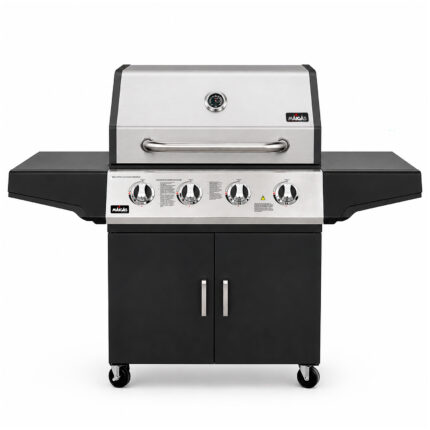 Parrilla a gas 4 quemadores