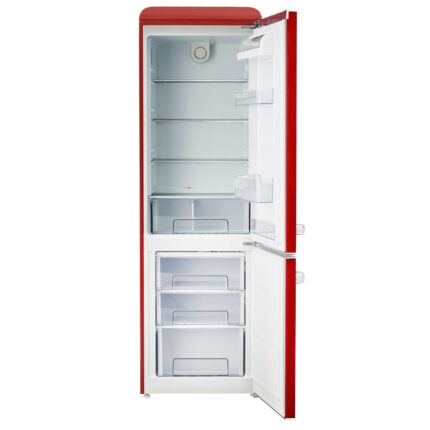 Refrigerador retro frio directo 300 LTS LRB-310DFRR Rojo Libero - imagen 2