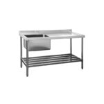 Lavaplatos 1 Taza 50X40X30 Con Secador Derecho Venelp-140Sd Amc - imagen 3