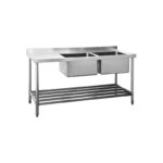 Lavaplatos 2 Tazas 50X40X30 Con Secador Izquierdo Venelp-160Si Amc - imagen 3