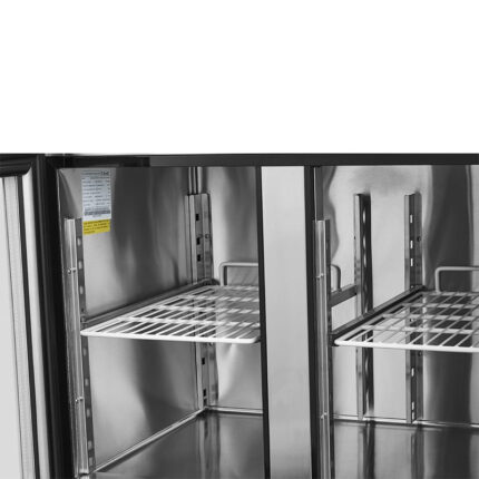 Mesón Refrigerado 2 Ptas De Vidrio VMR2PS-280V Ventus - imagen 2
