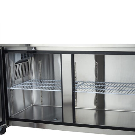 Mesón Refrigerado 2 Ptas Acero Inox. Vmr2Ps-260 Ventus - imagen 2
