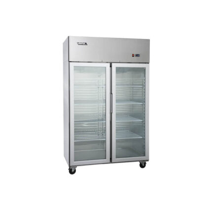 Refrigerador 2 Ptas Vidrio En Acero Inox. Vr2Ps-1000V Ventus - imagen 2