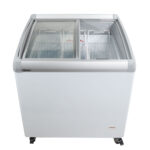 Conservadora horizontal vidrio curvo SD-200A Hiron - imagen 3