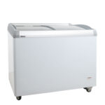 Conservadora horizontal vidrio curvo SD-300A Hiron - imagen 2
