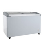 Conservadora horizontal vidrio curvo SD-400A Hiron - imagen 2