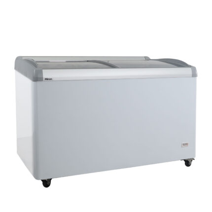 Conservadora horizontal vidrio curvo SD-400A Hiron - imagen 2