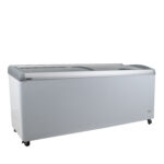 Conservadora horizontal vidrio curvo SD-600A Hiron - imagen 2