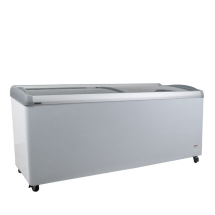 Conservadora horizontal vidrio curvo SD-600A Hiron - imagen 2