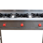 Anafe INOX 3 platos alto Gas Licuado VAAG-3P VENTUS - imagen 2