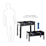Anafe 2 platos eco en caja alto bajo VAG-2ECO GN Ventus - imagen 2