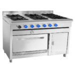 Cocina 6 platos INOX 58x65 Gas Licuado VCG-6AI VENTUS - imagen 2