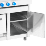 Cocina 6 platos INOX 58x65 Gas Licuado VCG-6AI VENTUS - imagen 3