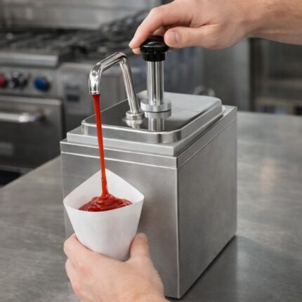 Dispensador salsa 1 deposito 2L INOX VDS-1D Ventus - imagen 2