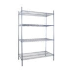 Estanterias 122x61x180Cm Epoxica Anti Bacterial Recubierta Ver-12261 Amc - imagen 2