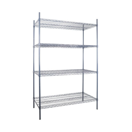 Estanterias 122x61x180Cm Epoxica Anti Bacterial Recubierta Ver-12261 Amc - imagen 2