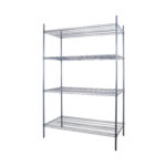 Estanterias 122x61x180Cm Epoxica Anti Bacterial Recubierta Ver-12261 Amc - imagen 3