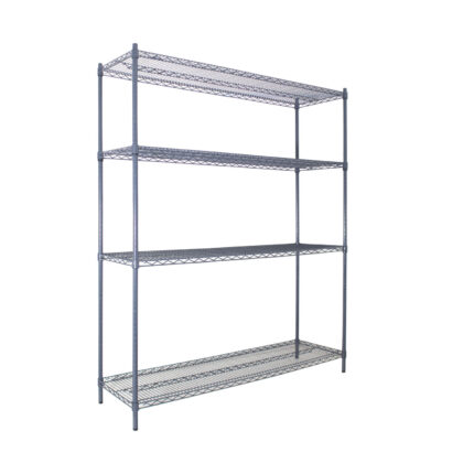 Estanterias 152x45x180Cm Epoxica Anti Bacterial Recubierta Ver-15246 Amc - imagen 2