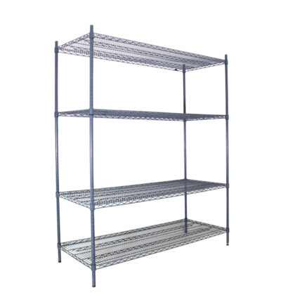 Estanterías 152x61x180Cm Epoxica Anti Bacterial Recubierta Ver-15261 Amc - imagen 2
