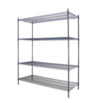 Estanterías 152x61x180Cm Epoxica Anti Bacterial Recubierta Ver-15261 Amc - imagen 3