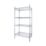 Estanterias 91x61x180Cm Epoxica Anti Bacterial Recubierta Ver-9161 Amc - imagen 2