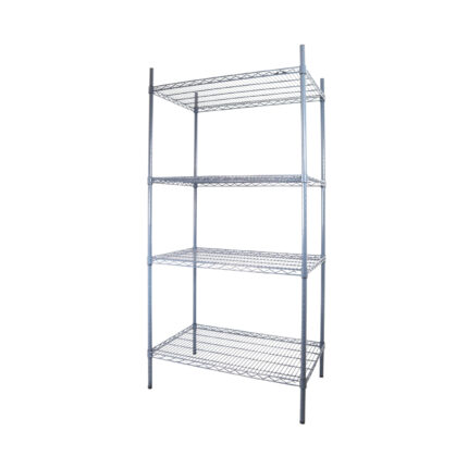 Estanterias 91x61x180Cm Epoxica Anti Bacterial Recubierta Ver-9161 Amc - imagen 2