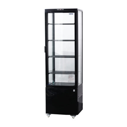 Vitrina Pastelera Vertical Cuadrada Negra 230 Lts Vert-238Ne Ventus - imagen 2