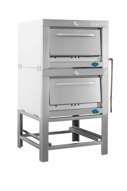 Horno 2 Cámaras INOX 65x65 Gas Licuado VHG-265C VENTUS - imagen 2