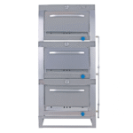 Horno 3 Cámaras INOX 65x65 Gas Licuado VHG-365C VENTUS - imagen 2