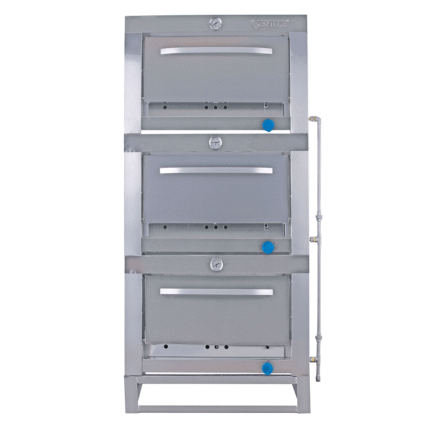 Horno 3 Cámaras INOX 65x65 Gas Licuado VHG-365C VENTUS - imagen 2