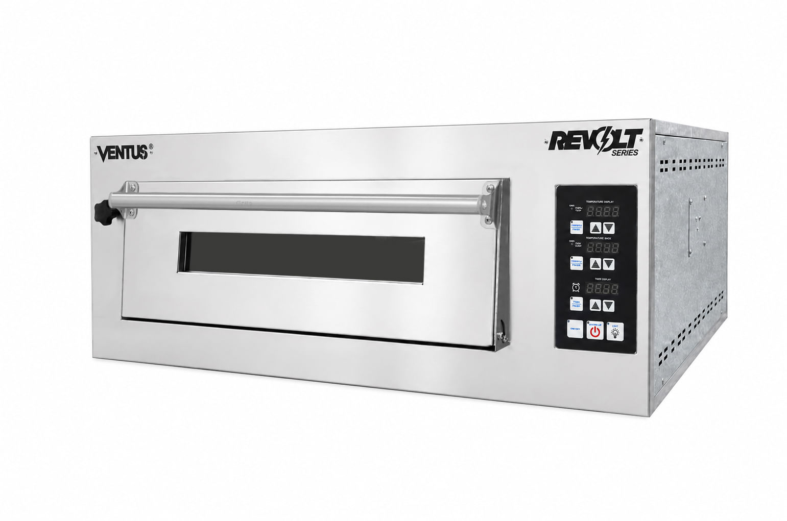 VHPE-REV1-1-.jpg Horno pizza eléctrico 1 cámara REVOLT 1+MANILLA Ventus