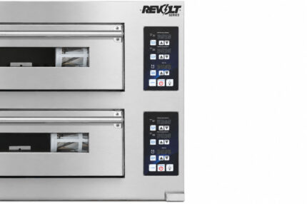 Horno pizza eléctrico 2 cámara REVOLT 2+MANILLA Ventus 2