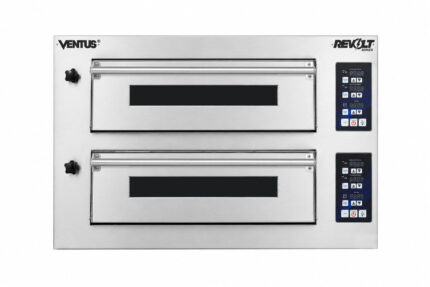 Horno pizza eléctrico 2 cámara REVOLT 2+MANILLA Ventus