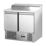 Mesón Saladette 2 Ptas Cubierta Acero Inox VMRSL-370 Benefit Ventus - imagen 2