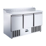 Meson Saladette 3 Ptas Cub.Acero Inox. VMRSL-375 BENEFIT S/S Ventus - imagen 3