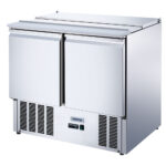 Meson Saladette 2 Ptas Acero Inox. VMRSL-380 BENEFIT S/S Ventus - imagen 3