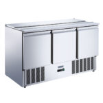 Mesón Saladette 3 Ptas Acero Inox. VMRSL-385 BENEFIT S/S Ventus - imagen 2