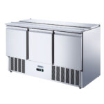Mesón Saladette 3 Ptas Acero Inox. VMRSL-385 BENEFIT S/S Ventus - imagen 3