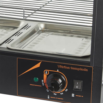 Vitrina Mantenedor Caliente Sobremesa Curva VMCD-2 Ventus - imagen 2