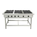 Anafe 6 parrillas 43x43 cm. GLP - imagen 2