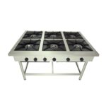 Anafe 6 parrillas 43x43 cm. GN - imagen 3