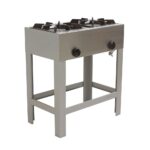 Anafe Alto 2 parrillas 30x30 cm. GN - imagen 2