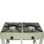 Anafe Alto 2 parrillas 43x43 cm. GLP - imagen 3