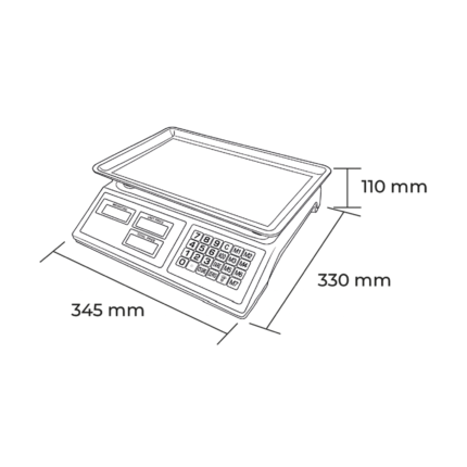 Balanza Electronica 30 KG. - imagen 2