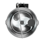 Cutter Inox con Sistema Seguridad con Brazo Rascador para Olla 4L (CR-4LR) Skymsen